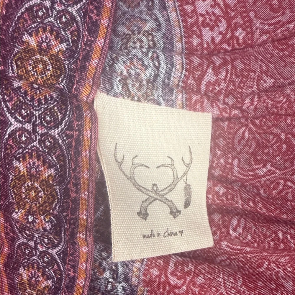 NWT Spell Elle Boho Mini Skirt in Rosewood Size Large - Picture 13 of 16